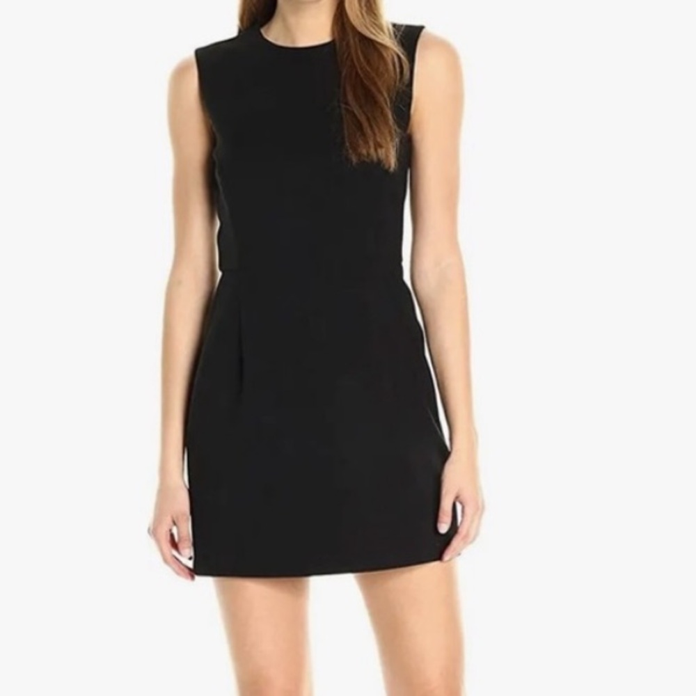 French Connection Black Mini Dress - Size 6 Small